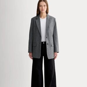 EVERLANE THE OVERSIZED BLAZER IN WOOL SIZE 0